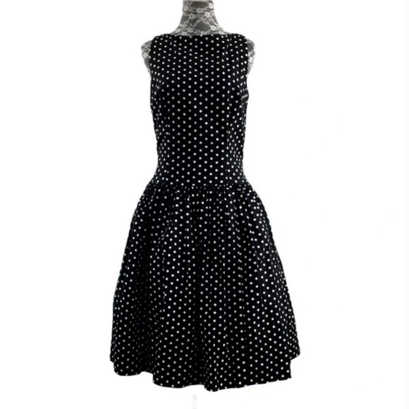 Tracy & Michael Dresses & Skirts - neiman marcus Tracy & Michael Black and White Pollka Dot Dress